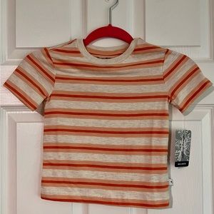 Orange Striped Tommy Bahama Kids T-Shirt